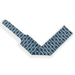 Blue Aztec Slip-On Tail Bag