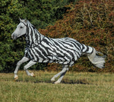 Bucas Buzz-Off Zebra Fly Sheet with Detachable Neck