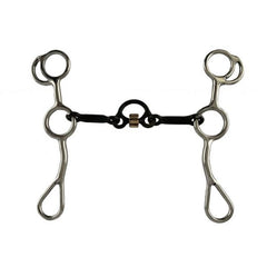 Showman Sweet Iron Jr Cowhorse Bit with Roller