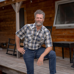 MWG Men's Plaid Short Sleeve Shirt - Khaki