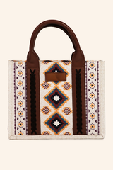 Boho Western Square Bag - Ivory