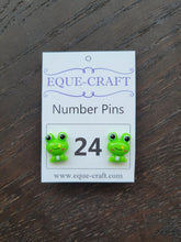 Number Pins - Frogs