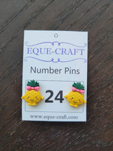 Number Pins - Pineapples