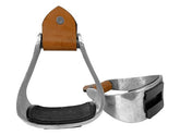 Youth Aluminum Stirrups with Rubber Tread