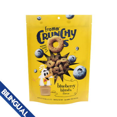 Fromm Crunchy O's Blueberry Blast 6 oz