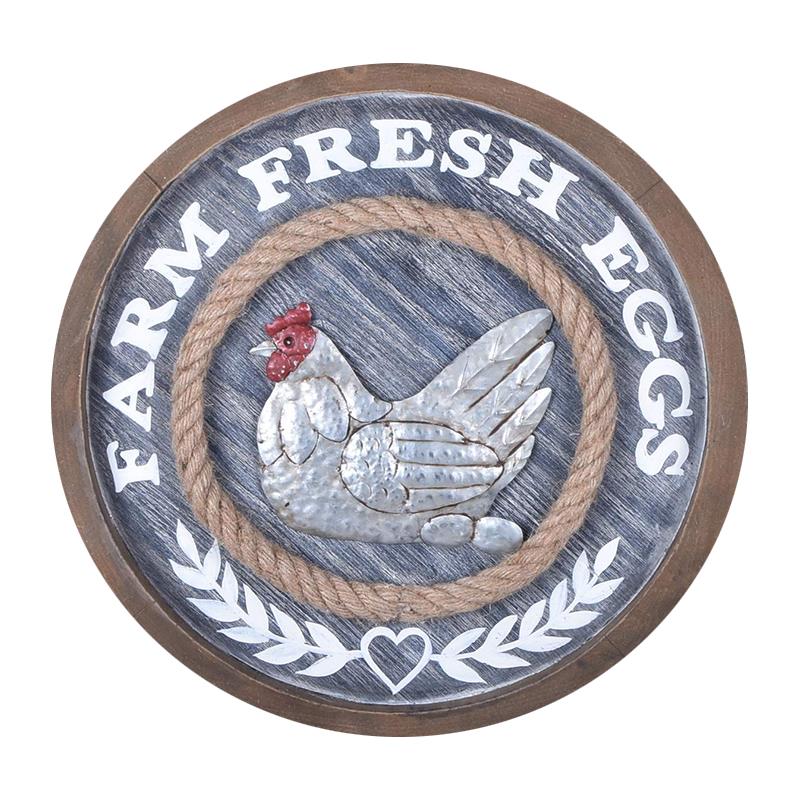 Farm Fresh Eggs Wall Plaque