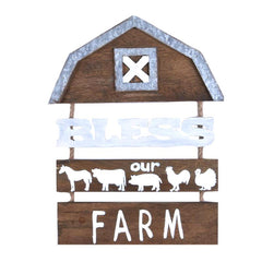 Bless Our Farm Wall Plaque