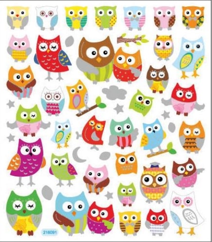 Stickers - Eyed Owls