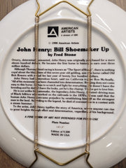 John Henry/Shoe Collector's Plate