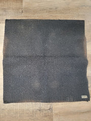 Black Wool Saddle Blanket