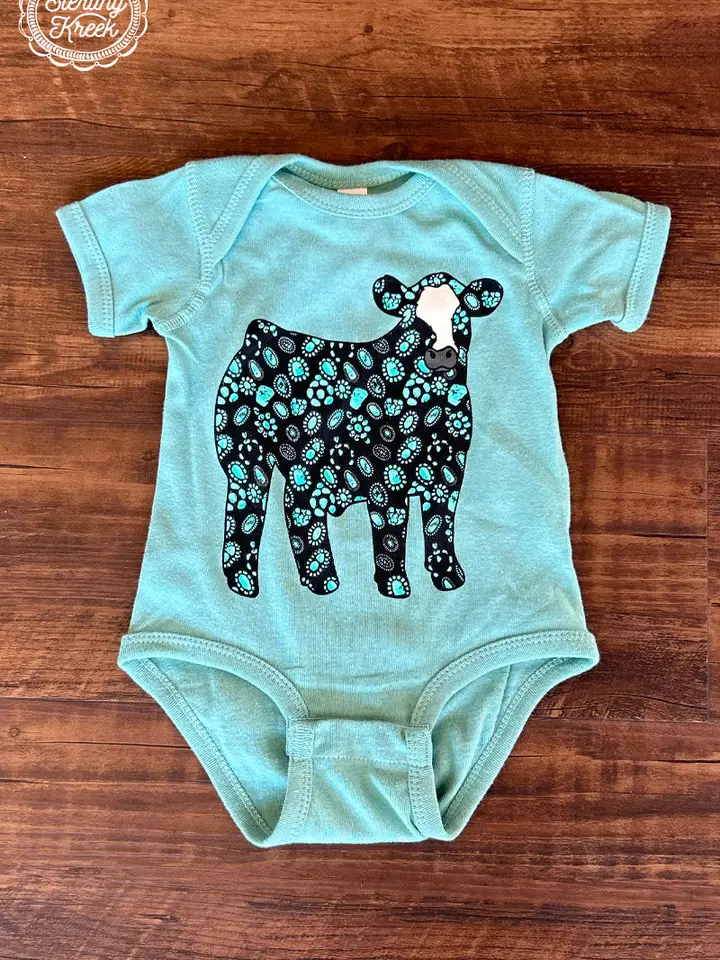 Sterling Kreek Concho Steer Onesie