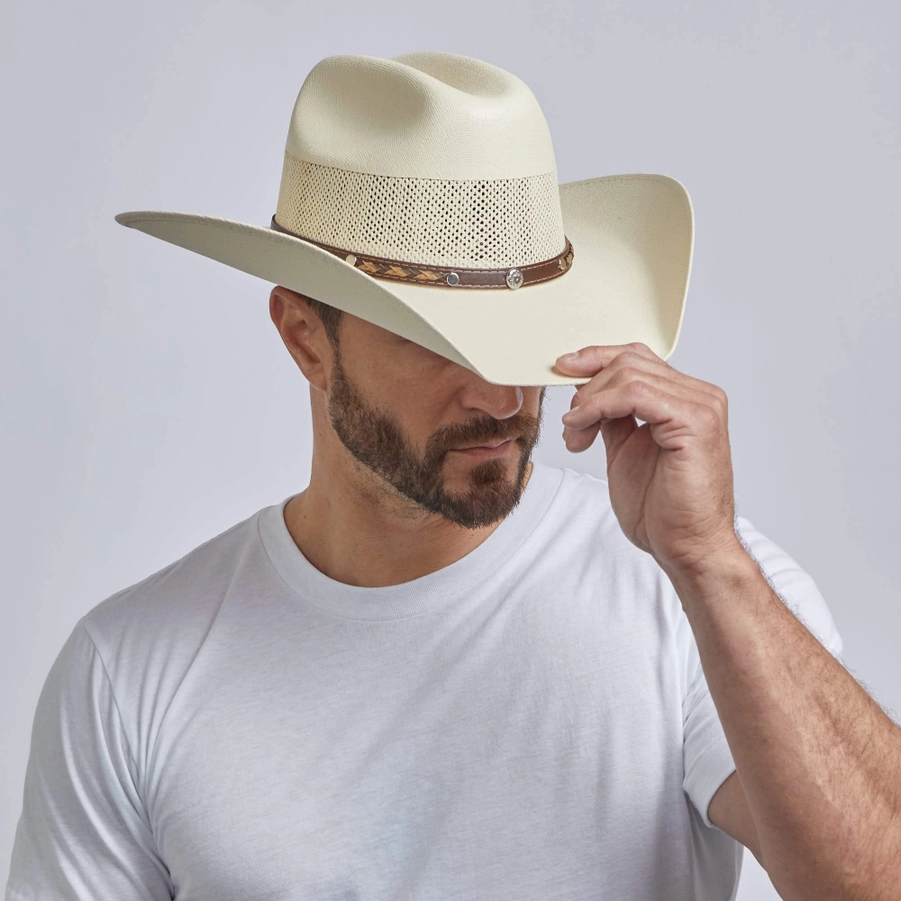 Austin Straw Cowboy Hat