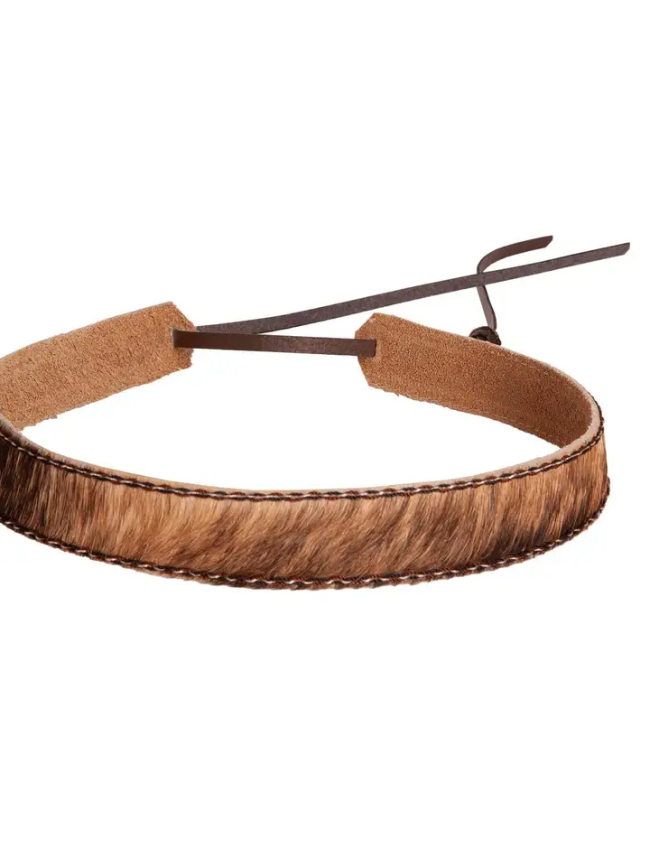 Hair On Cowhide Hat Band