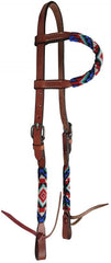 Showman One Ear Beaded Headstall