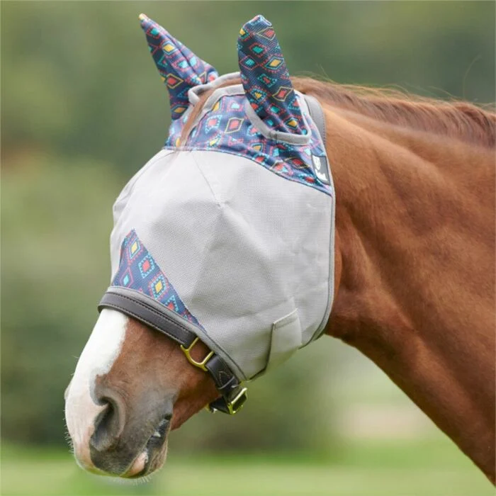 Crusader Fly Mask with Ears - Mesa