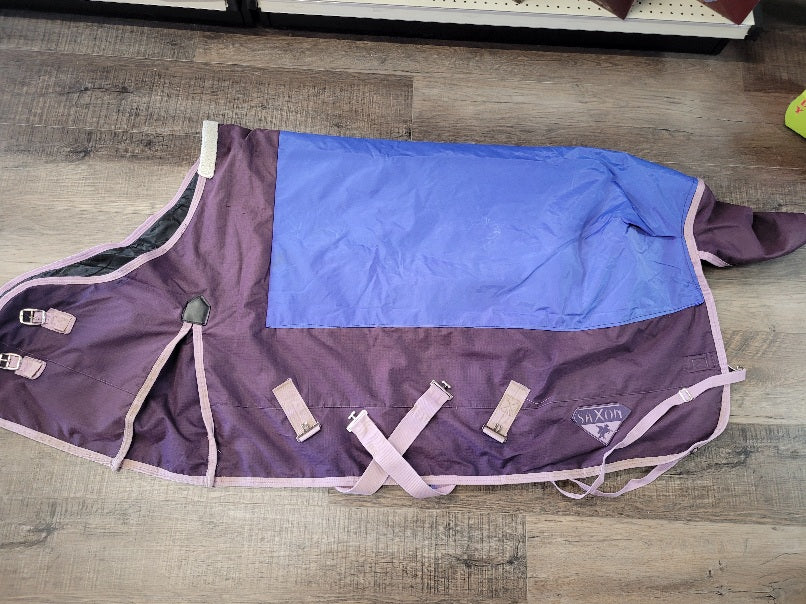 Saxon 600D Purple Turnout Medium Weight - 66"