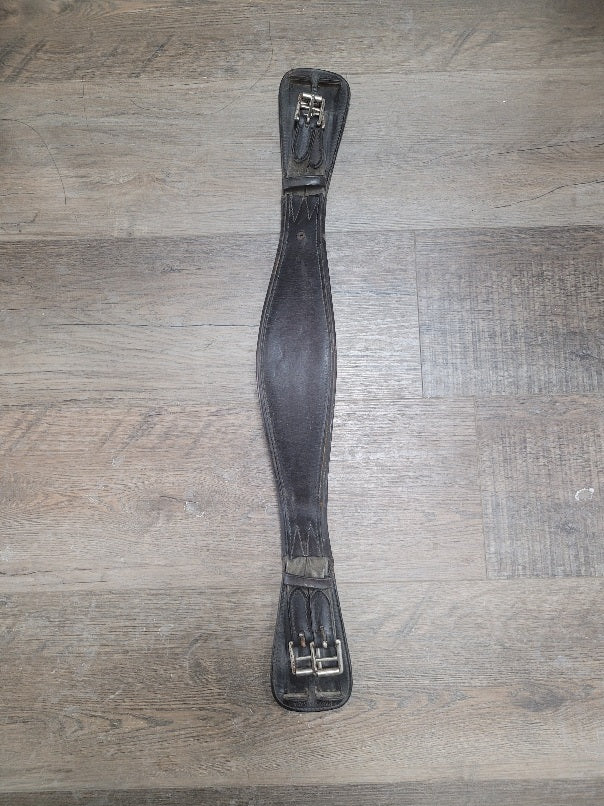 Brown Leather Dressage Girth 30"