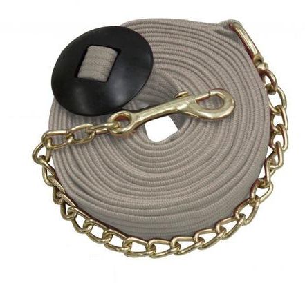 Premium Cotton Lunge Line with Chain