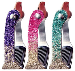 Showman Ombre Glitter Stirrups