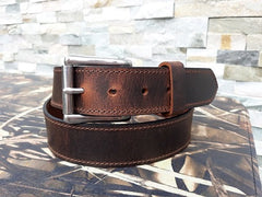 KLW "Timothy" Men's Leather Belt