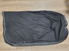 Black Wool Quarter Sheet - 50"