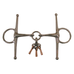 Full Cheek Snaffle with Copper Players