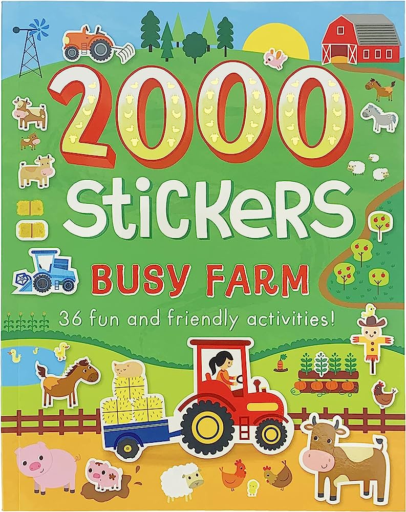 Busy Farm Activity Book