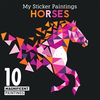 Horses Paint by Stickers