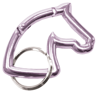 Horse Head Carabiner Keychain