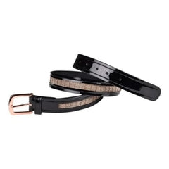 Waldhausen Rose Gold Patent Leather Belt