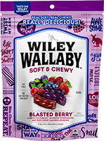 Wiley Wallaby Soft & Chewy Licorice - Blasted Berry