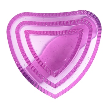 Unicorn Hearts Curry Comb