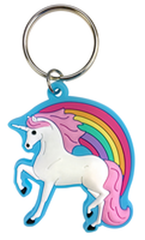 PVC Unicorn Keychain