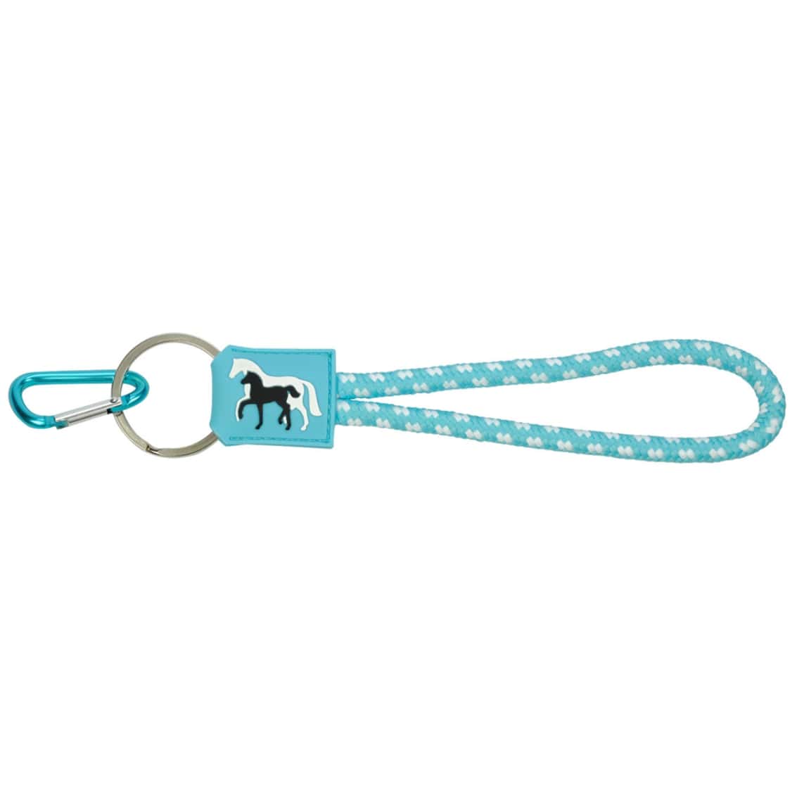 Mare & Foal Cord Keychain