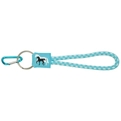 Mare & Foal Cord Keychain