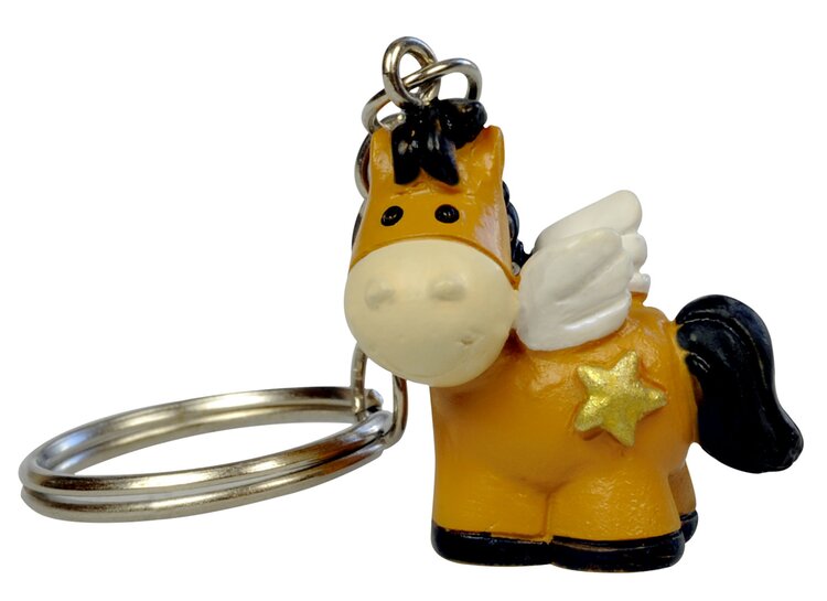 Polyresin Keychain - "Guardian Angel"