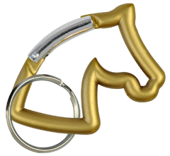 Horse Head Carabiner Keychain