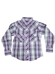 Youth Girl's Shirt - Purple