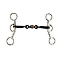 Junior Cowhorse Bit with Dogbone & Copper Roller