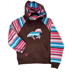 Youth Chevron Horse Hoodie