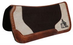 Showman 31" x 31" Felt Pad with Barrel Racer