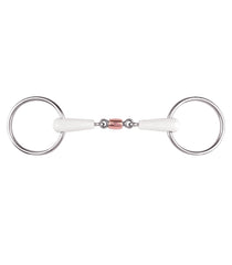 Equimouth Double Jointed Loose Ring with Copper Roller