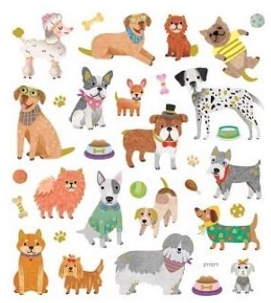 Stickers - Dog Play