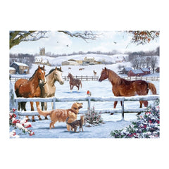 Jigsaw Puzzle - Christmas On The Farm