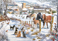 Jigsaw Puzzle - Winter Fields