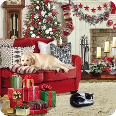 Christmas Cards - Fireside Naps