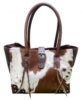 Klassy Cowgirl Hair On Cowhide Shoulder Bag