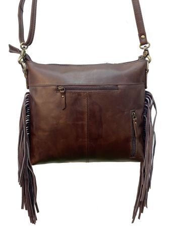 Klassy Cowgirl Hair-On Cowhide Crossbody Bag