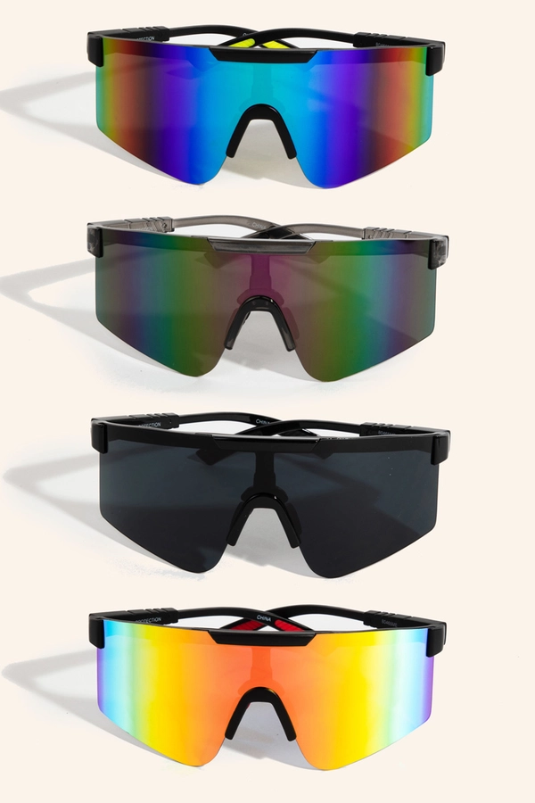 Frameless Shield Sunglasses