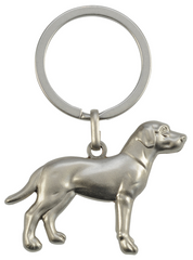 Metal Labrador Keychain